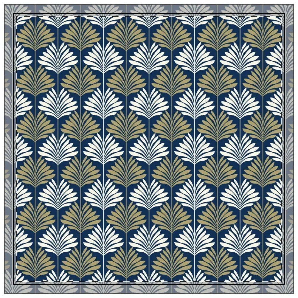 NWT Porter Anna- Navy & Gold  Cotton Napkin 4-set, Deco